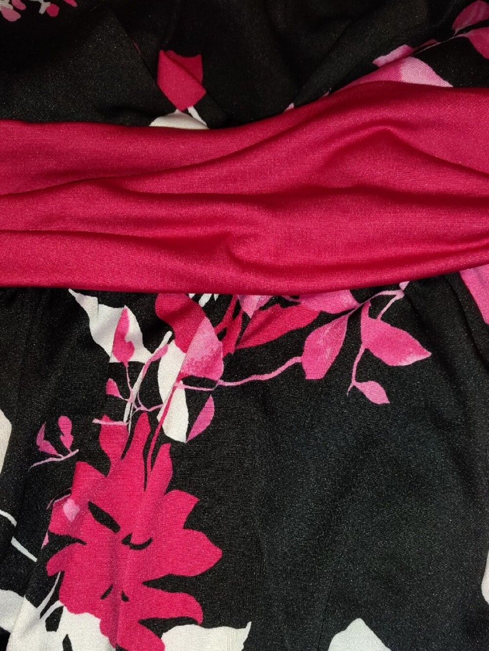 Pink and Black Semiformal Dress - Picture 10 of 10